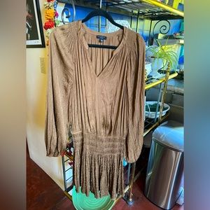 Currant Air Los Angeles Golden short Dress US L